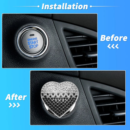 Control Switch Knob Button Cover Trim Ring