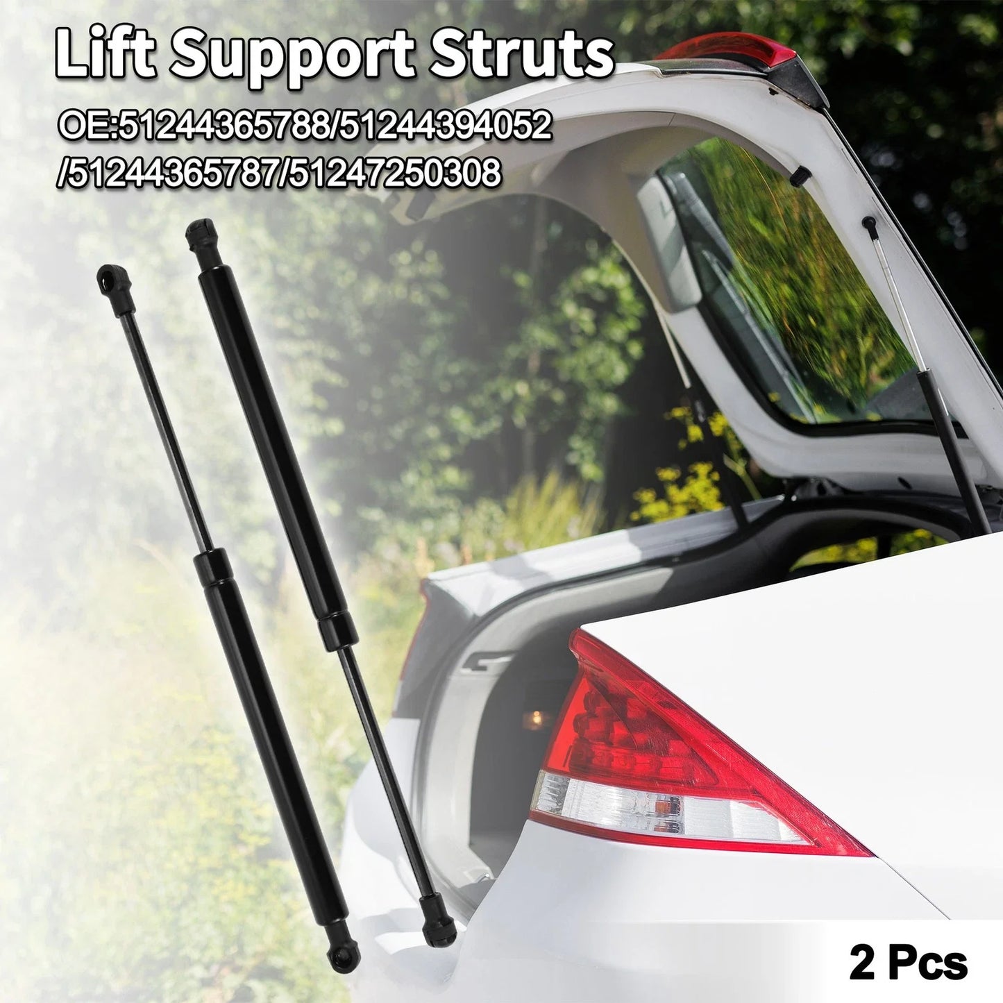 Rear Hatch Lift Supports Struts for BMW E90 M3 Sedan 323i 325i 328i 330i 335i