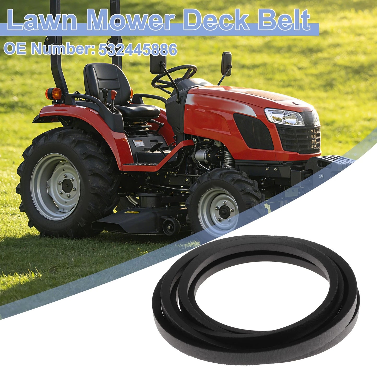 Drive Belt for Husqvarna CTH184 (No.532445886)