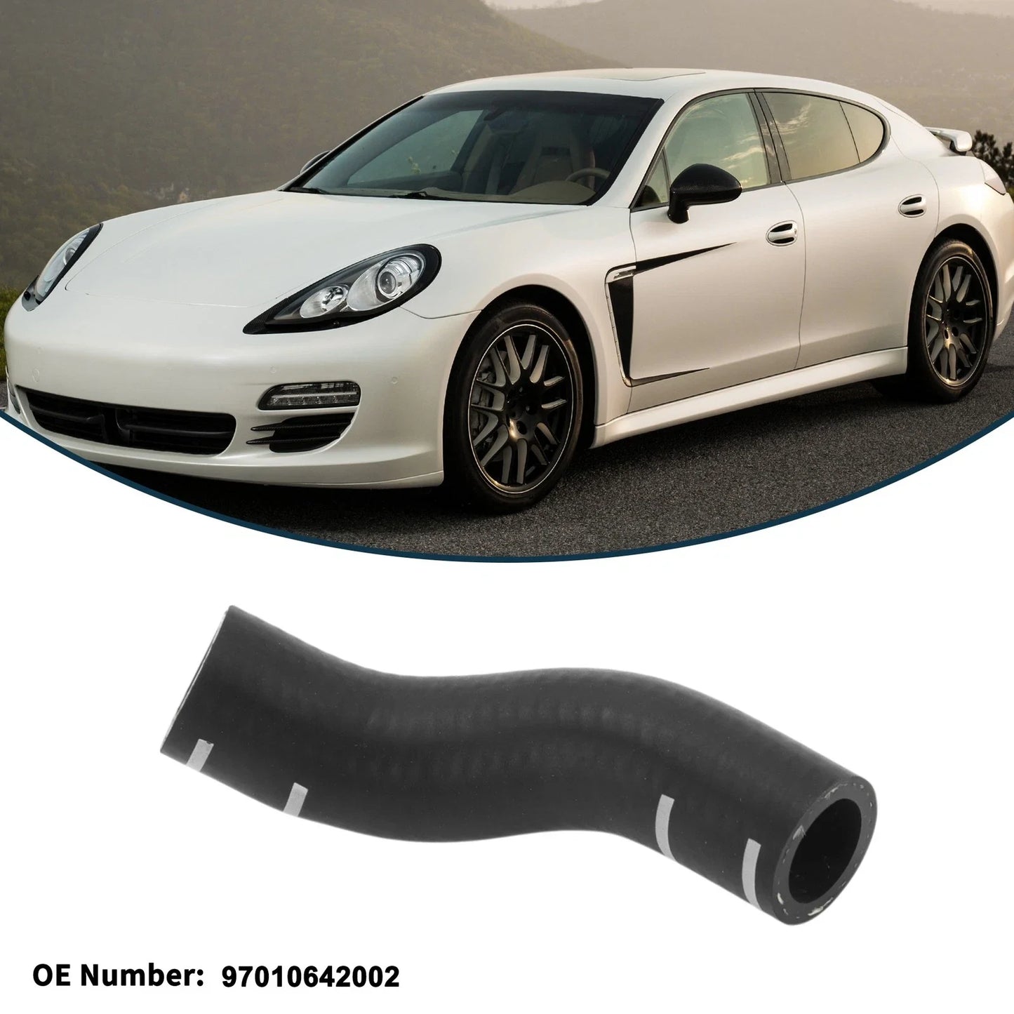 Radiator Hose for Porsche Panamera 2010-2014 Cooling System
