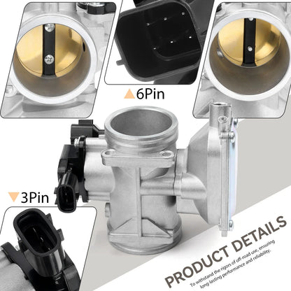 Throttle Body for Polaris Ranger 800 6x6 RZR 800 4 S (2011-2014)