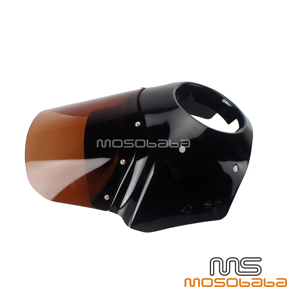 Smoke Windshield Headlight Fairing for Harley Sportster XL 883 1200 (2004-2023)
