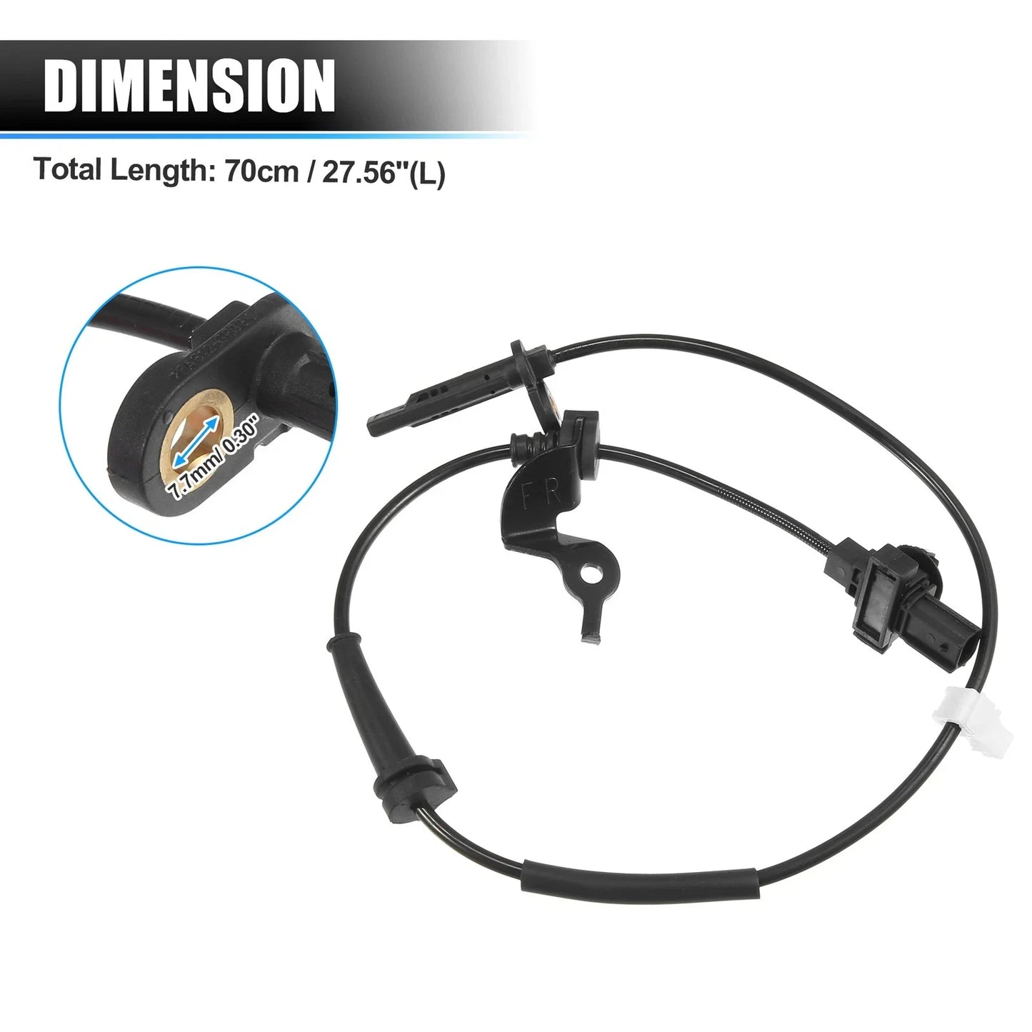 Front Right Passenger Side ABS Wheel Speed Sensor for Acura TLX (2015-2020)