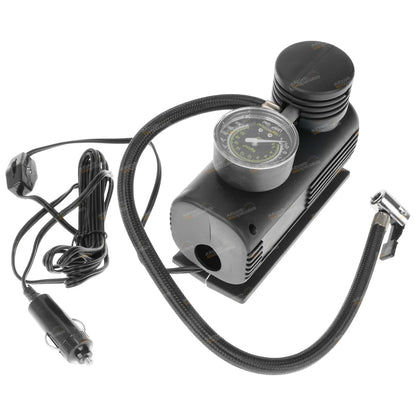 Mini 12V 250PSI 15LPM Air Compressor for Cars, Bikes, Inflatable
