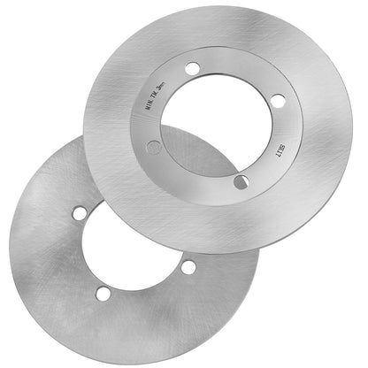 2X Front Brake Disc Rotors for Suzuki Eiger 400, 500, Kingquad 400, Vinson 500