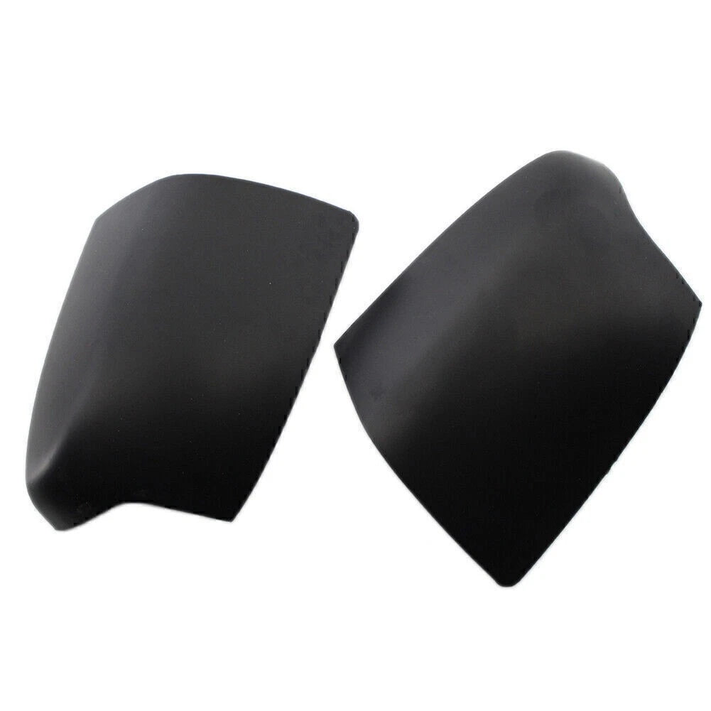 1 Pair Matte Black Rearview Side Mirror Cover Cap for Ford Focus (2005–2008)