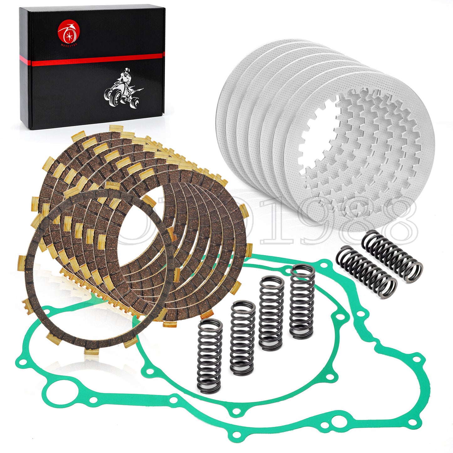 Clutch Kit with Heavy Duty Springs for Yamaha YFZ450 (2004–2023)