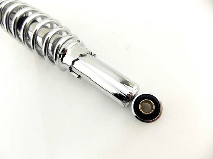 280mm JBS Chrome Rear Shock Absorbers for Kawasaki KM90 (1973-1978)