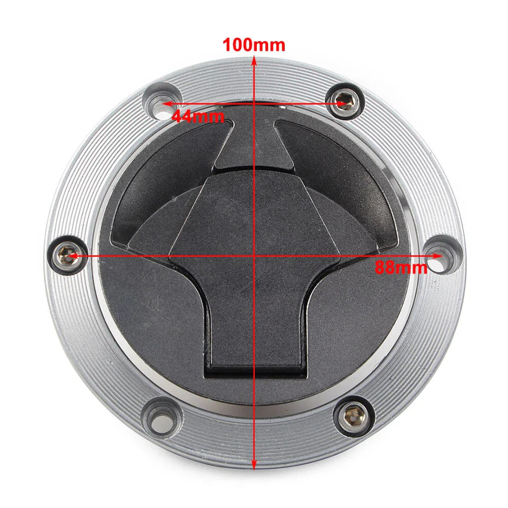Fuel Gas Tank Cap Cover Keys for Kawasaki Z250SL Ninja 250R/300 (2013-2020)