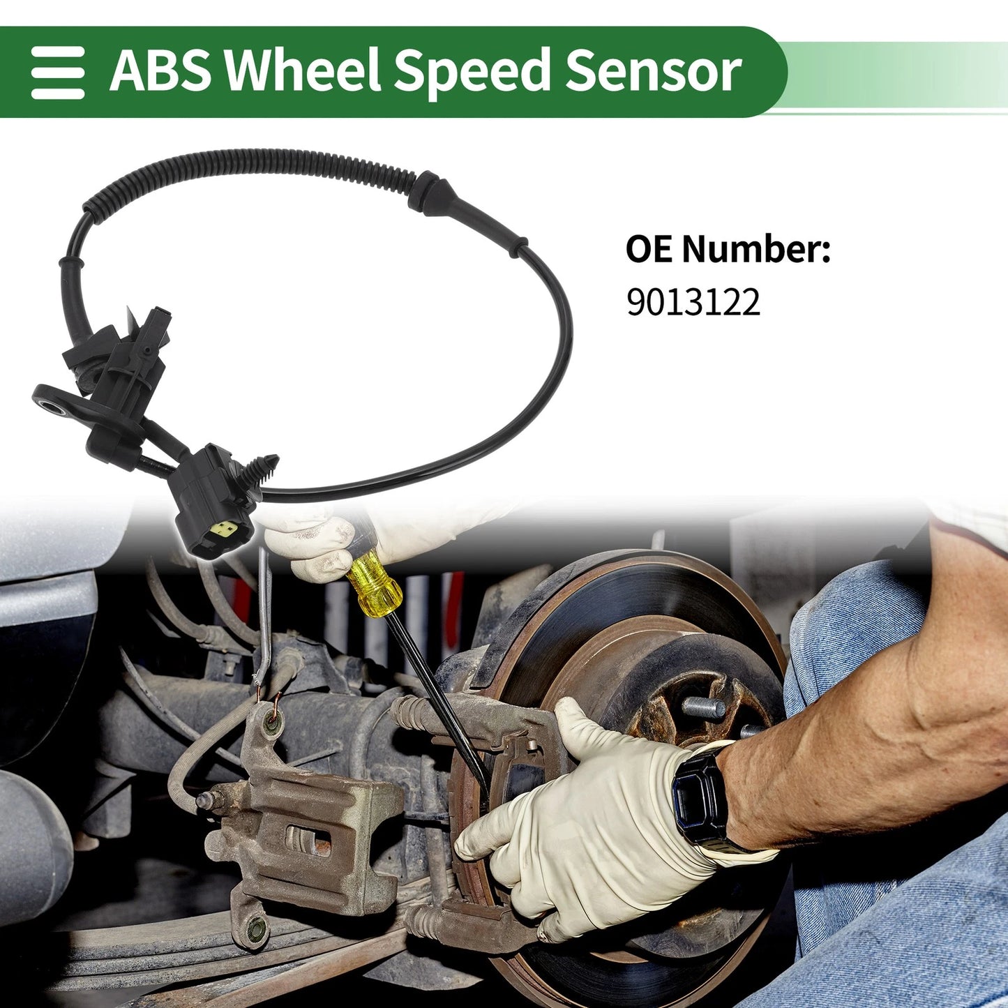 ABS Wheel Speed Sensor No. 9013122 for Chevrolet Sail (2012–2017)