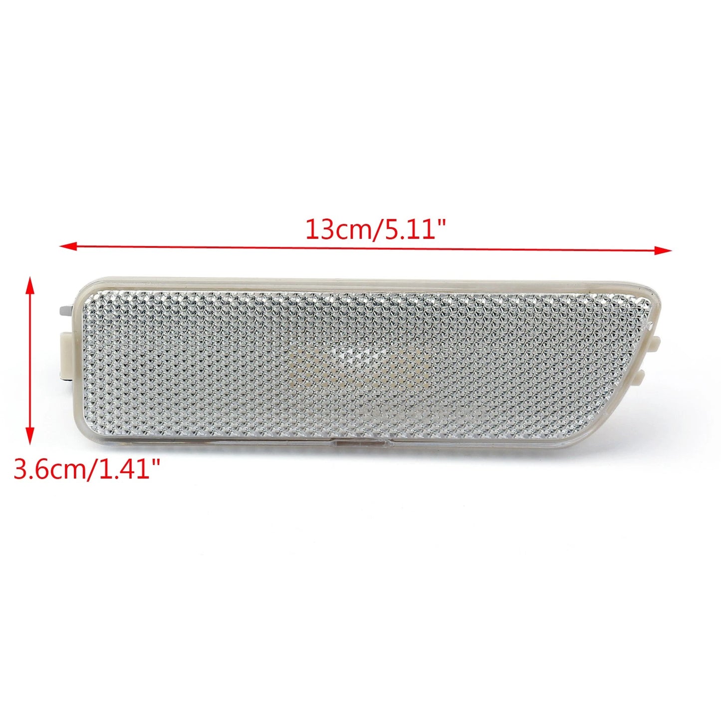 2X Clear Side Marker Light Housings for VW MK4 Golf R32 GTI Jetta (1999–2006)