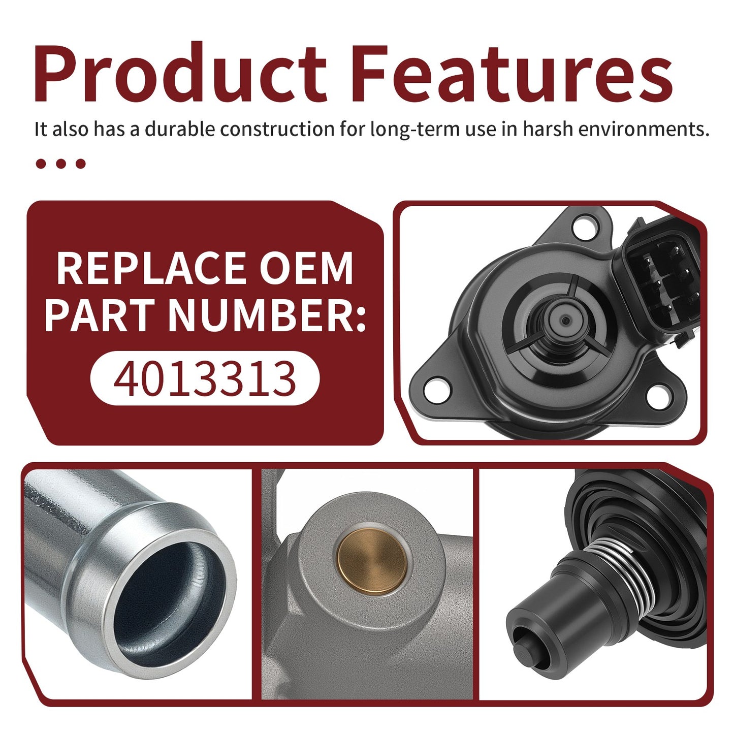 Idle Air Control Valve Kit for Polaris Scrambler Sportsman 850 XP 1000 (2014–2023)