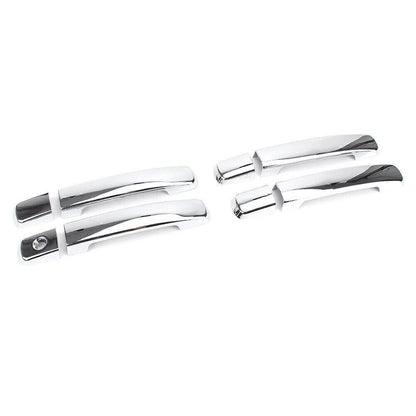 Set of 2 Black Exterior Front Left & Right Door Handles for Nissan D21 (1986–1997)