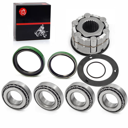 Front Wheel Hub Clutch & Bearings Seals for Polaris Sportsman 400 500 (1996–2007)