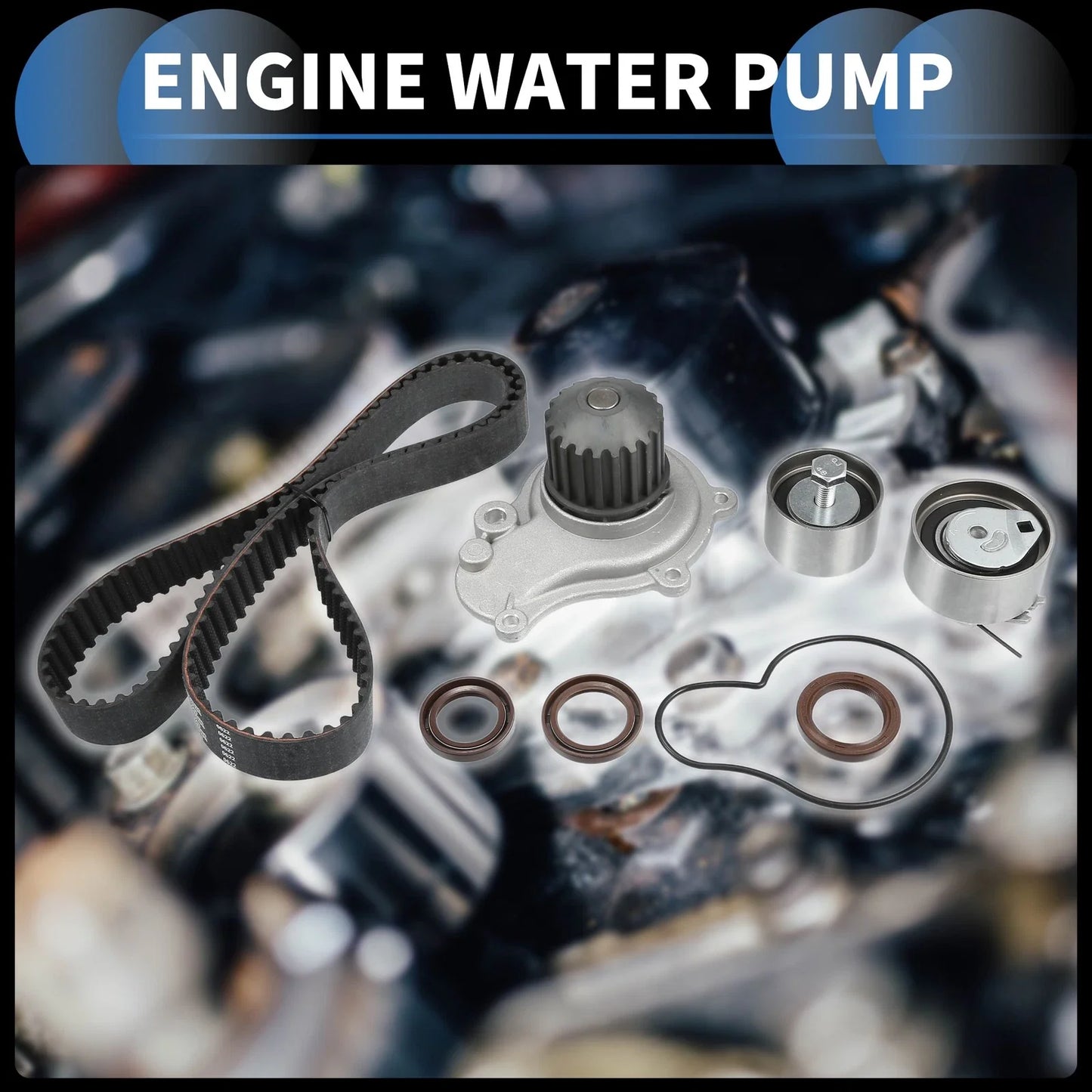 Water Pump with Seals for Chrysler Cirrus (1995-2000)