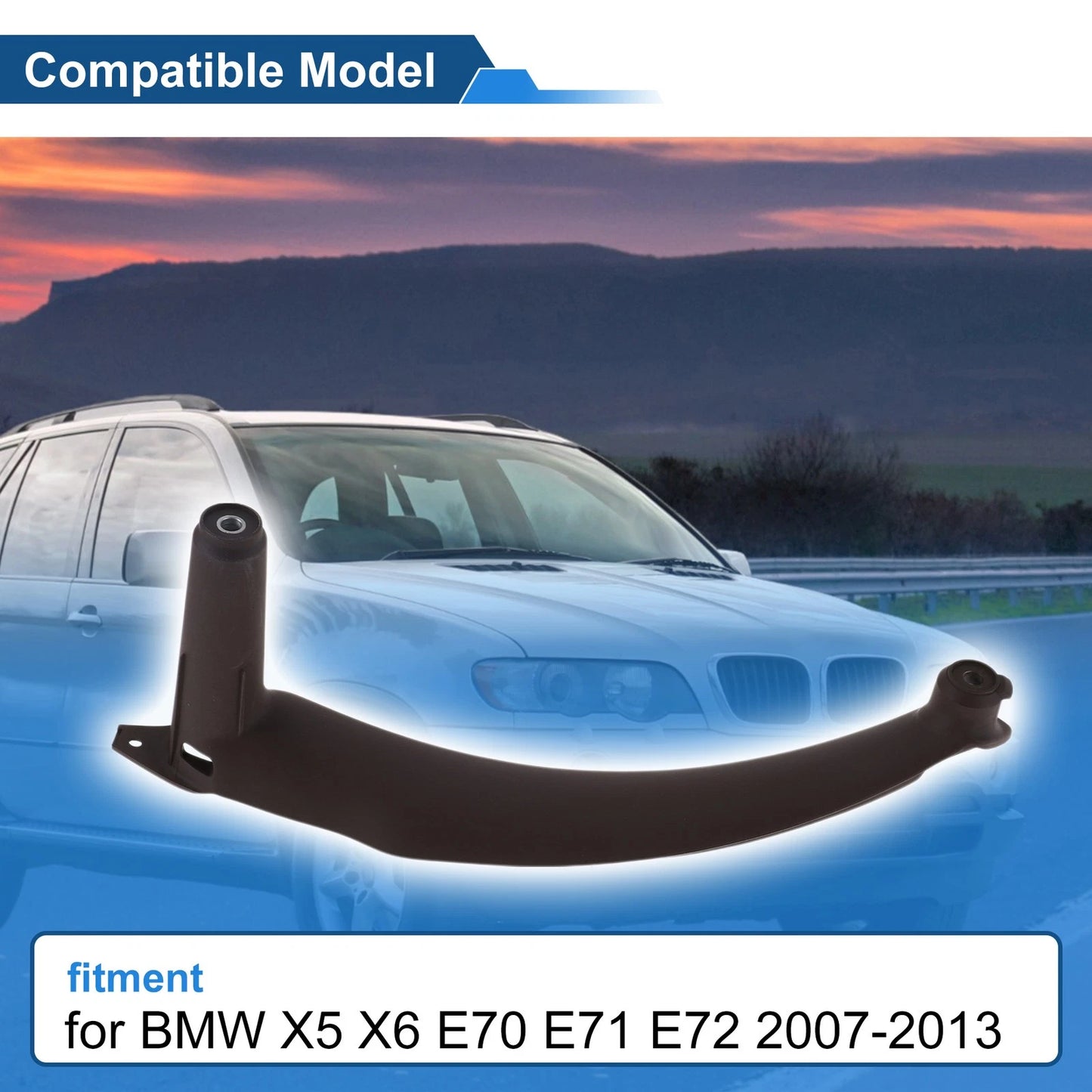 Inner Door Panel Handle for BMW X5 X6 E70 E71 E72 (2007–2013) No. 51416969408