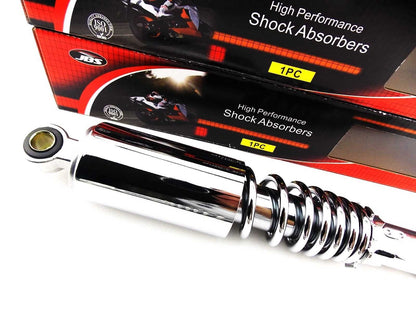 Chrome Rear Shock Absorbers for Honda CB175 (1969–1973)