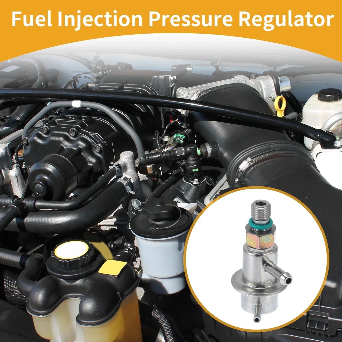 Fuel Pressure Regulator for Honda Odyssey (2002-2004) - Metal 1 x Unit