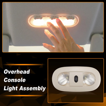 Dome Light Overhead Console for Ford F250 F350 F450 F550 Super Duty (2008–2010)