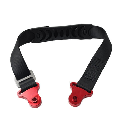 Universal Motorcycle Handlebar Cup Holder with Mesh Basket