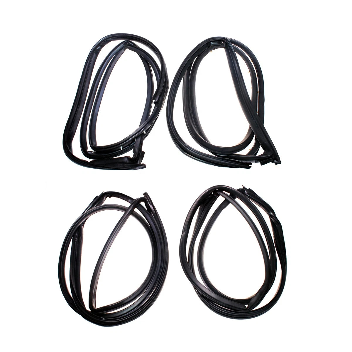 Set of 4 Door Weatherstrip Seals for Honda Accord (1990–1993)