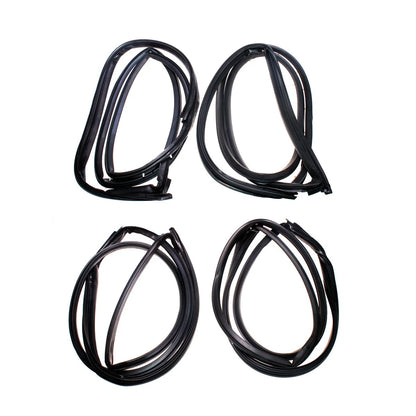 Set of 4 Door Weatherstrip Seals for Honda Accord (1990–1993)