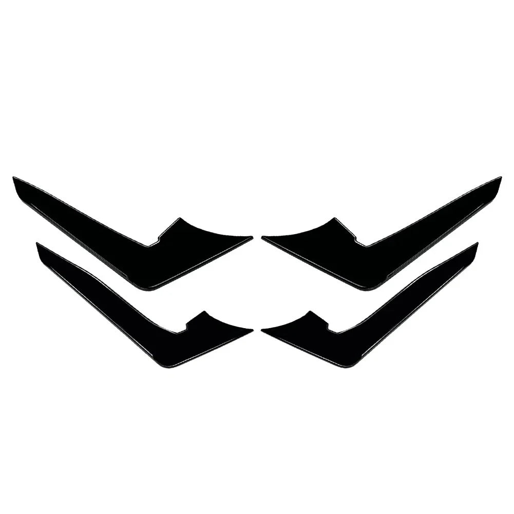 Glossy Black Front Bumper Side Air Vent Trim for Audi A5 S5 (2017-2020)
