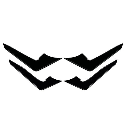 Glossy Black Front Bumper Side Air Vent Trim for Audi A5 S5 (2017-2020)