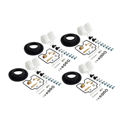 4 x Carburetor Repair Kit for Yamaha XVS1100/XVS1100A (1999-2009)