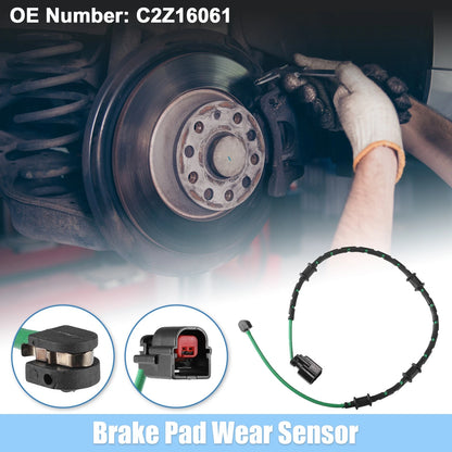 Front Brake Pad Sensor for Jaguar XF (2008–2015) - Plastic Rubber