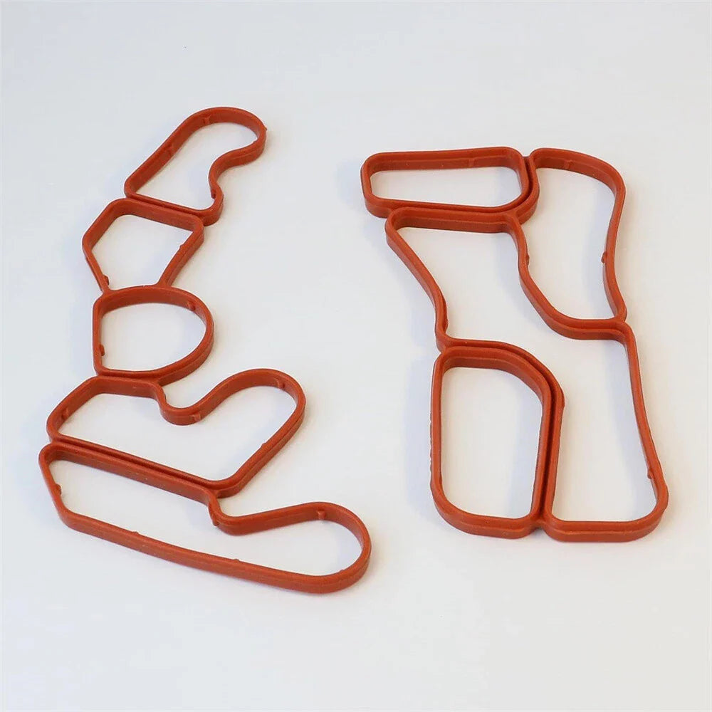 Engine Oil Filter Housing Gasket Seal Kit for Benz W203 (2000-2006)