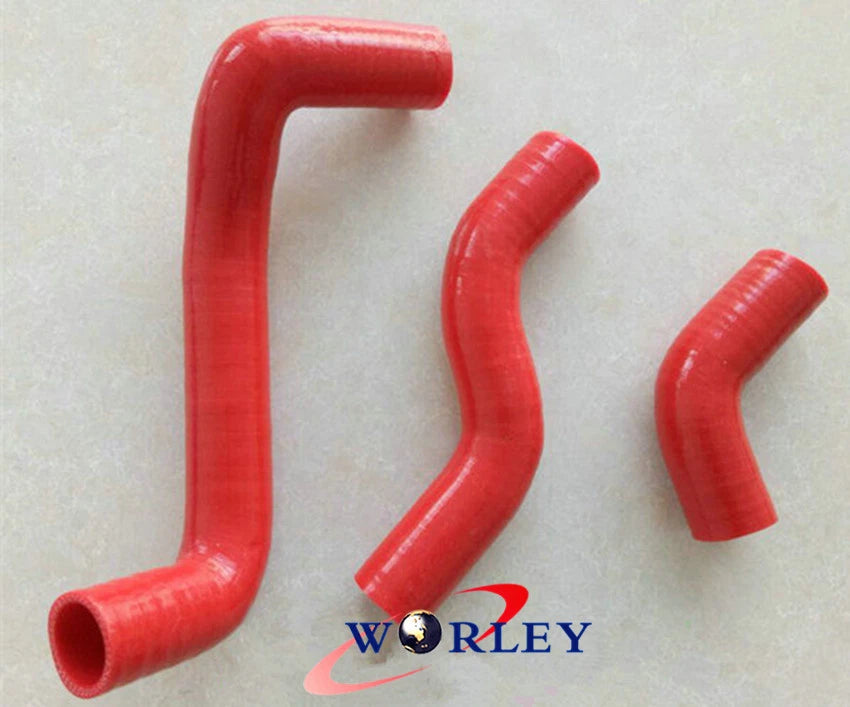 Silicone Radiator Hose for Toyota Celica GT4 ST185 (1989–1993) Black