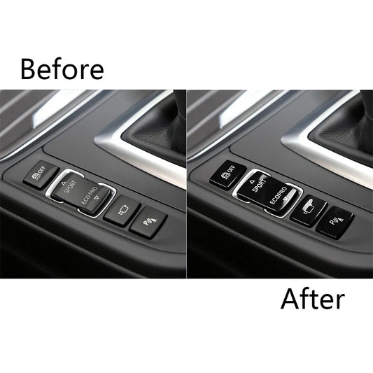 4Pcs Gear Shift Button Covers for BMW 1 2 3 4 Series (F20-F23)