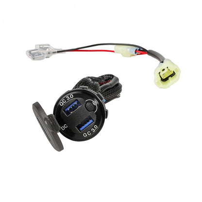 Dual USB Quick Charger Socket for Honda NX400/500 CB500X