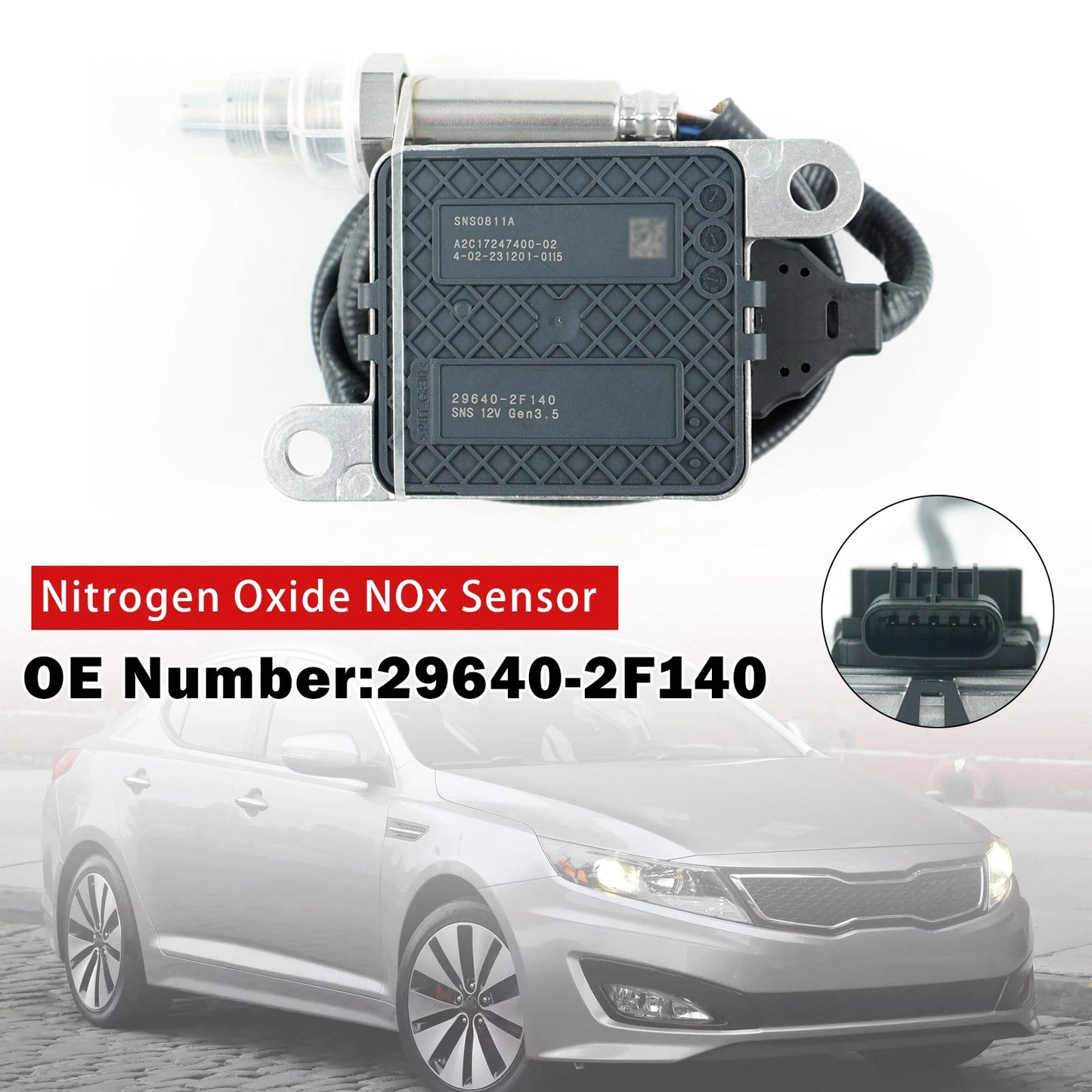 NOx Sensor SNS0811A 29640-2F140 for Hyundai KIA