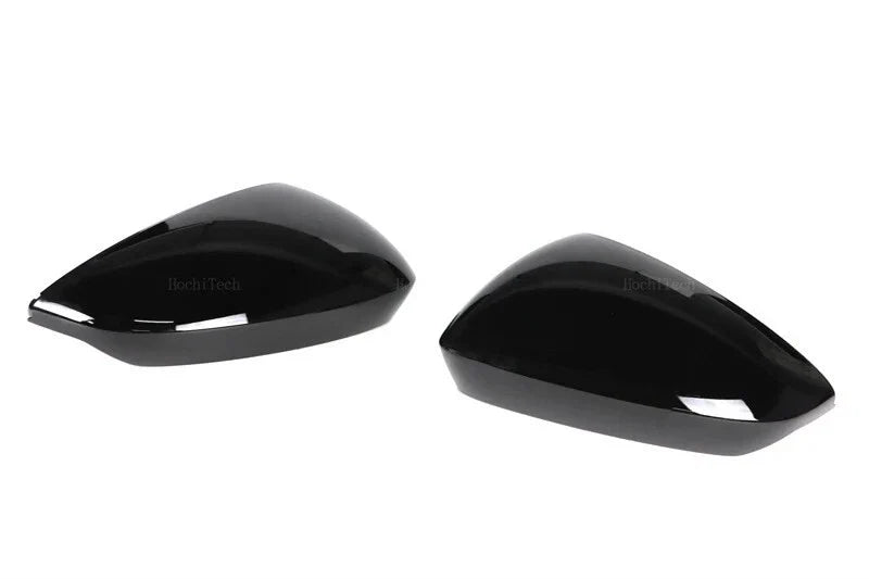Gloss Black Side Wing Mirror Cap Covers for Audi A3 (2022-2025)
