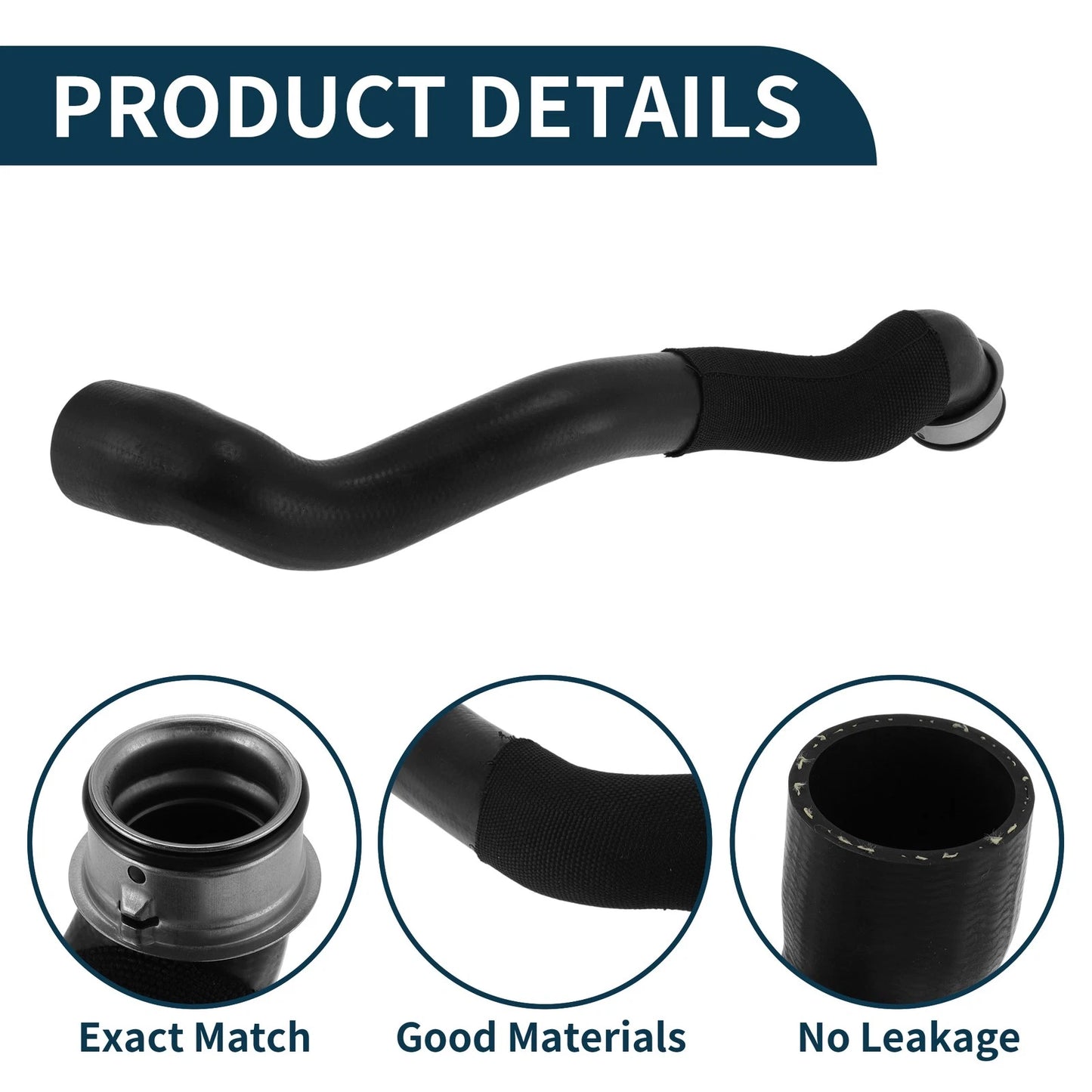 Radiator Hose for Mercedes-Benz C-Klasse W203 C240 (2001–2007) No. 2035010282