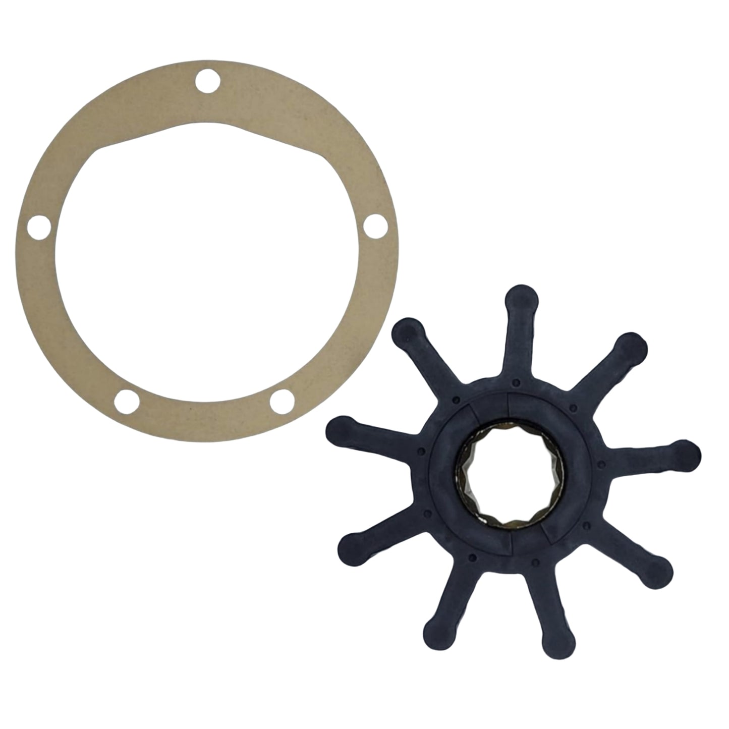Water Pump Impeller Kit for Johnson 09-802B (Replaces 6760-0001)