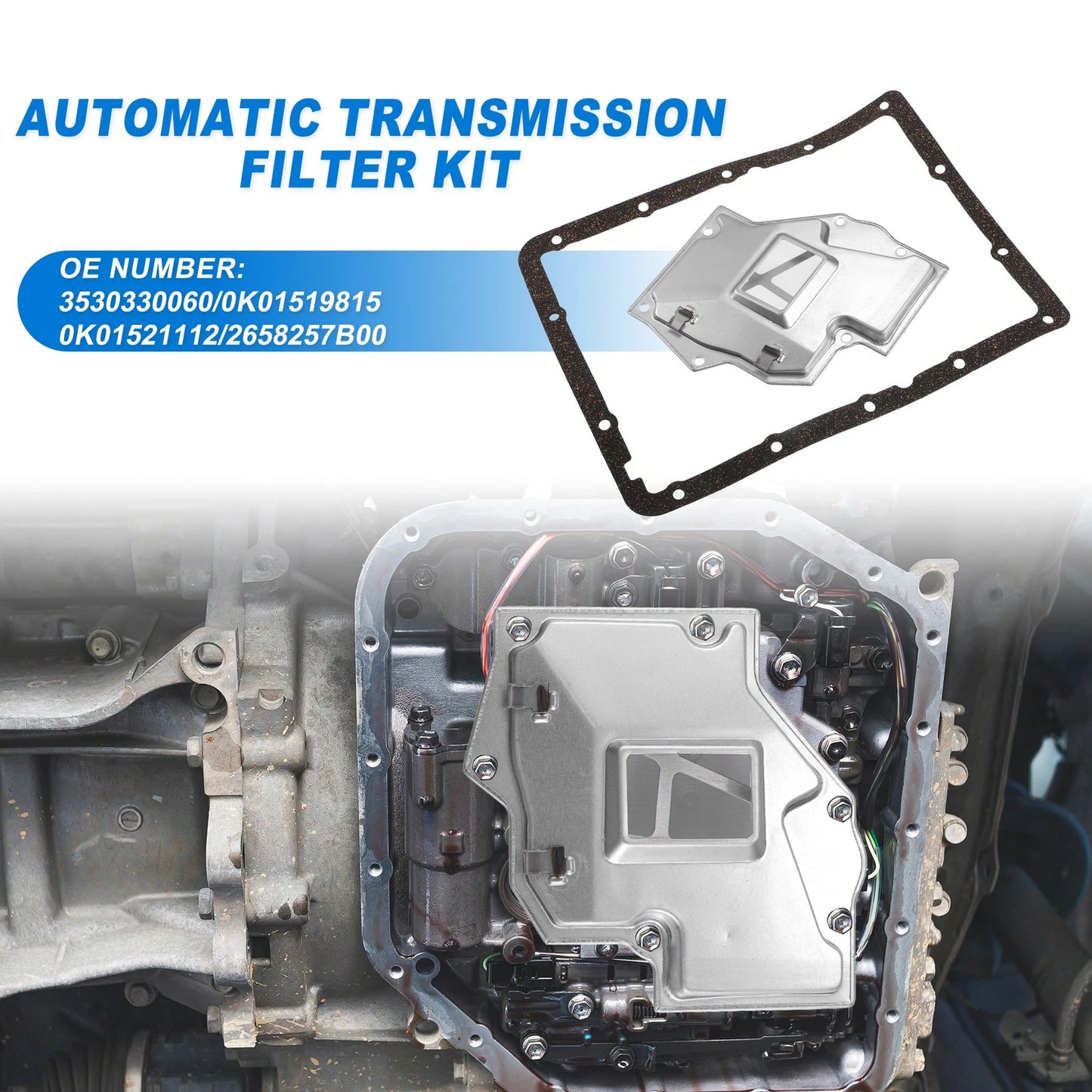 A46DE Transmission Filter Oil Pan Gasket Kit for Chevrolet (No. 3530330060)