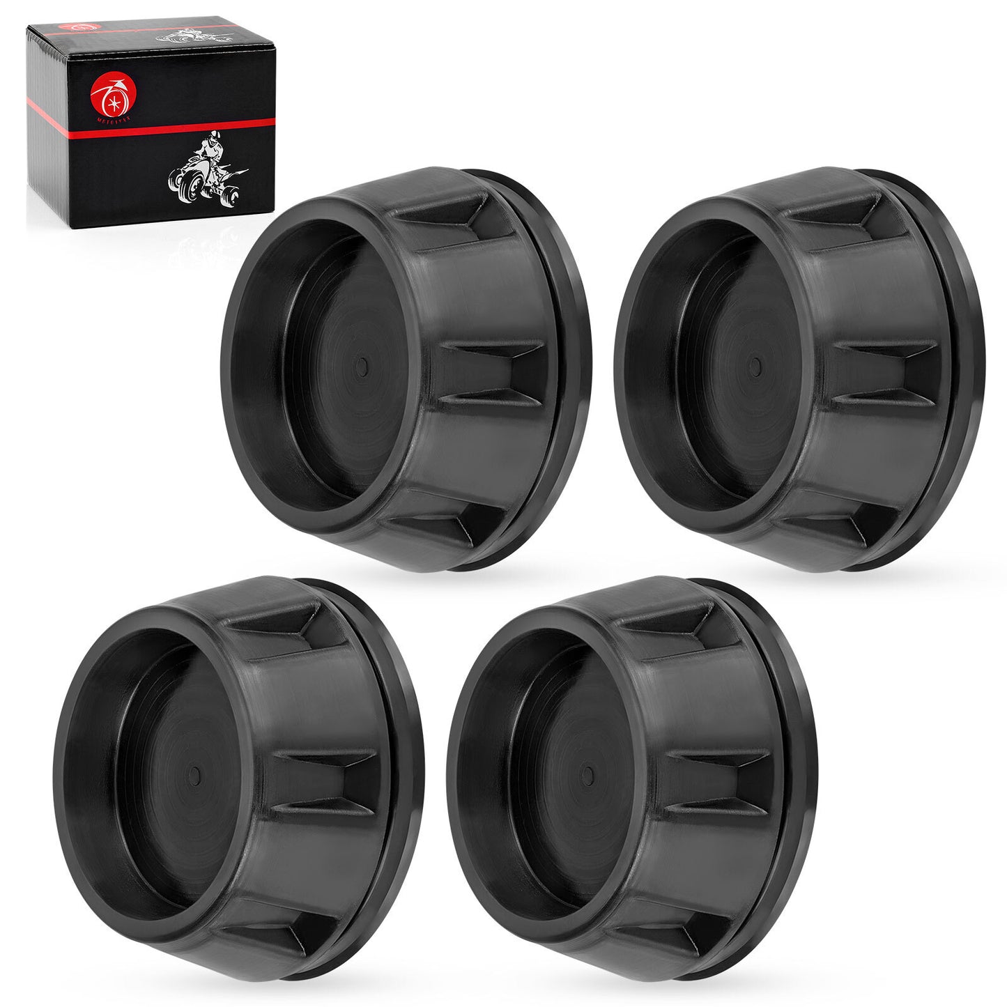 Set of 4 Wheel Center Caps for Honda Talon 1000, Pioneer 700/1000, Rubicon 500/520