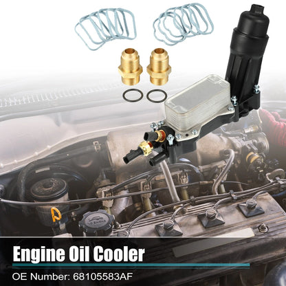 Engine Oil Cooler Housing with Gaskets for Dodge (2011-2019)