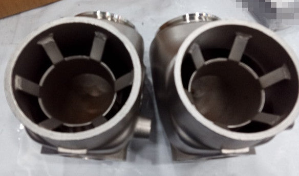 2Pcs Stainless Steel Elbow for Volvo Penta D4-180/D4-320 (2003–2019)