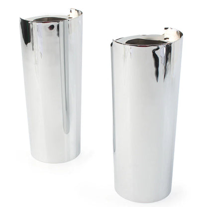 Smooth Fork Tube Slider Covers for Harley Electra Tri Glide FLHX (2009-2023)