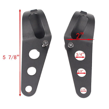 Headlight Mounting Brackets for Suzuki Harley