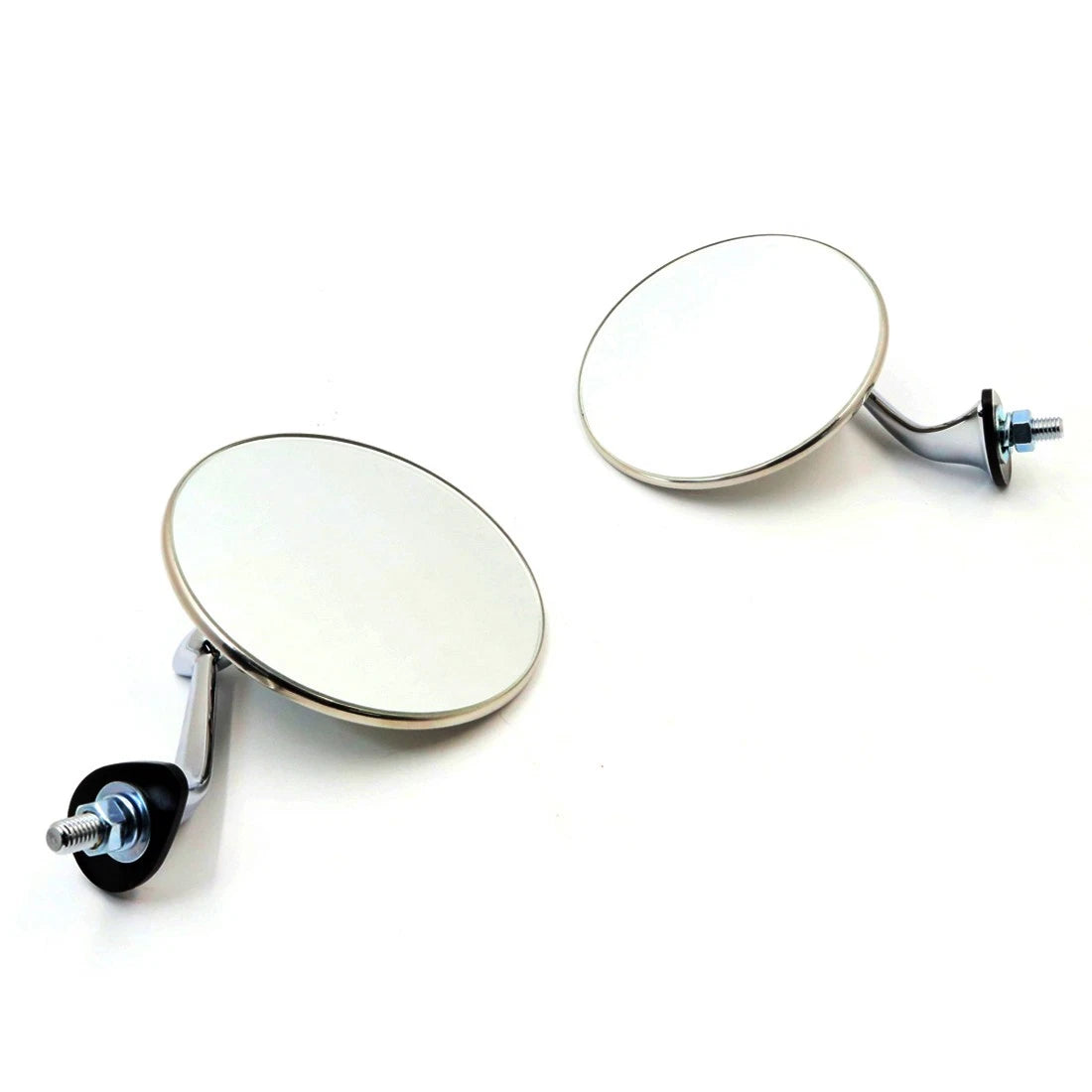 Set of 2 Chrome Wing Mirrors