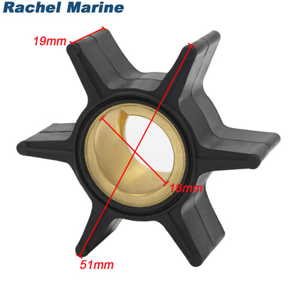 Water Pump Impeller for Johnson Evinrude OMC 2-Stroke (20-35HP)