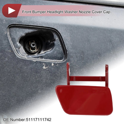Bumper Headlight Washer Nozzle Cover Cap No. 51117111742 for BMW 525i (2004–2005)