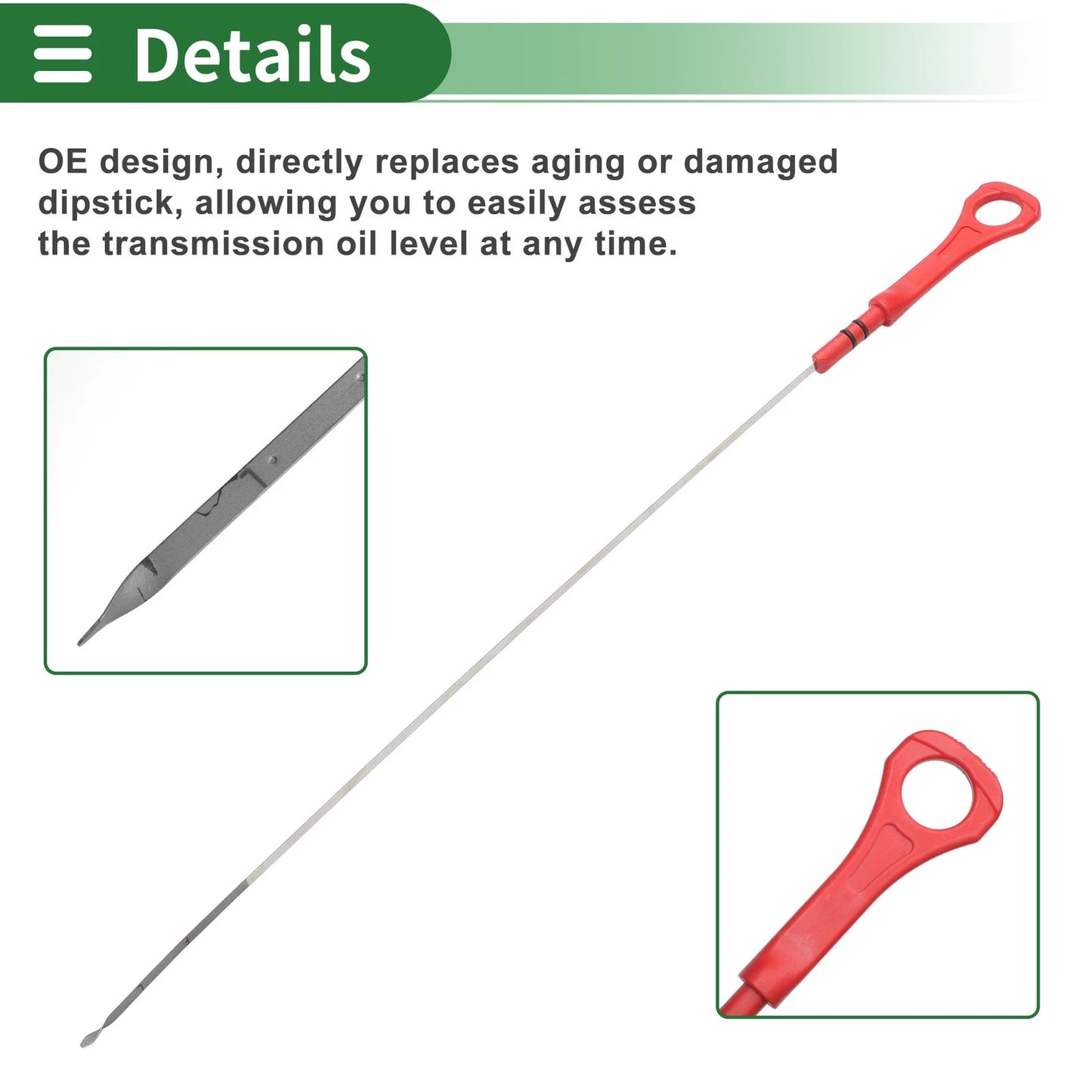 Oil Level DipStick No. 266112G040 for Kia Optima (2014–2020) 2.0L