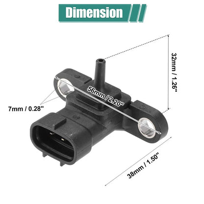 Air Intake Pressure Map Sensor for Toyota Camry Corolla Auris Avensis (2007-2019)