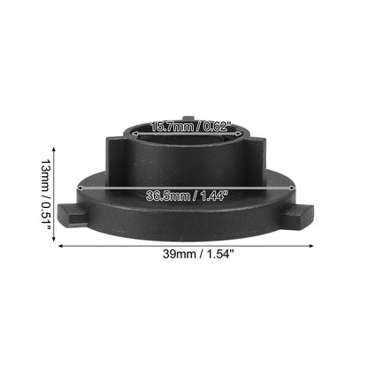 Set of 2 H7 LED Headlight Adapter Bases for Kia K3 (2012–2015)
